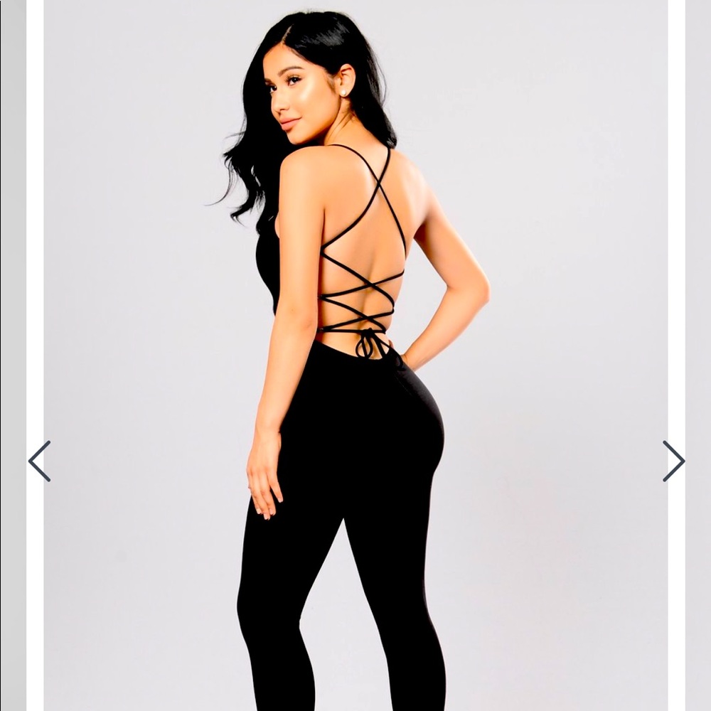 Black one piece